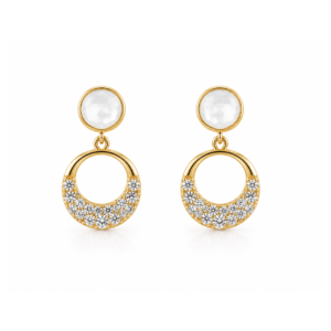 Eloise Convertible Pearl Studs