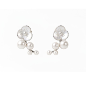 Sakura Pearl Cascade Studs