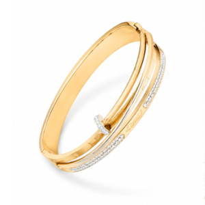 Imperia Pavé Nail & Signature Wrap Bangle
